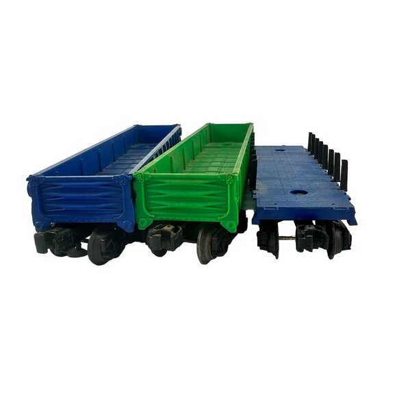 Lot of Three Lionel Plastic Train Cars 53' Gondola O Gauge - Picture 5 of 9